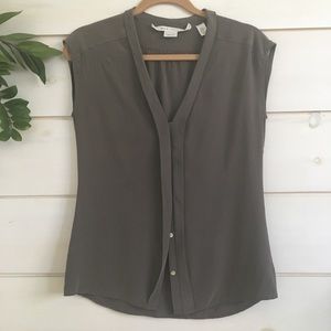 3 for $15 / 100% silk sleeveless blouse